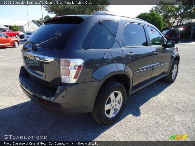 Granite Gray Metallic / Light Gray 2008 Chevrolet Equinox LT