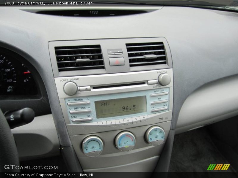 Blue Ribbon Metallic / Ash 2008 Toyota Camry LE