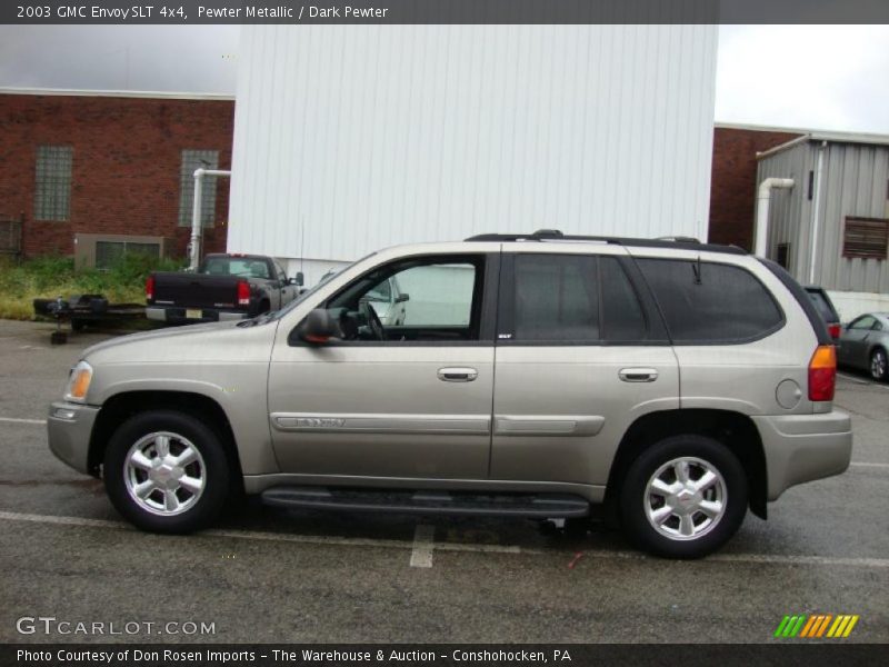 Pewter Metallic / Dark Pewter 2003 GMC Envoy SLT 4x4