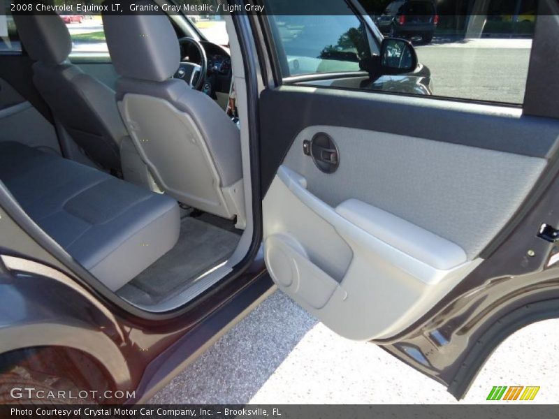 Granite Gray Metallic / Light Gray 2008 Chevrolet Equinox LT