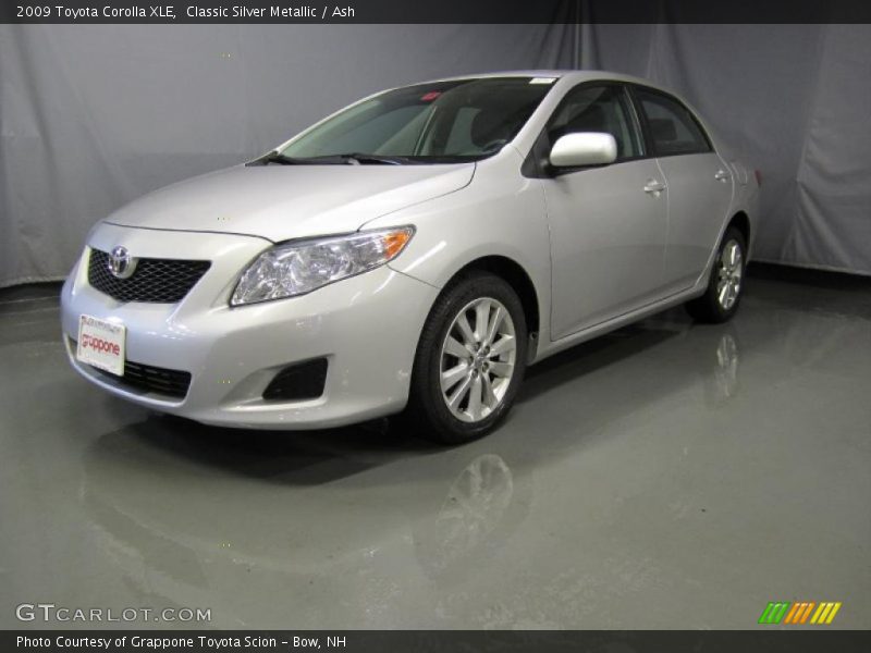 Classic Silver Metallic / Ash 2009 Toyota Corolla XLE