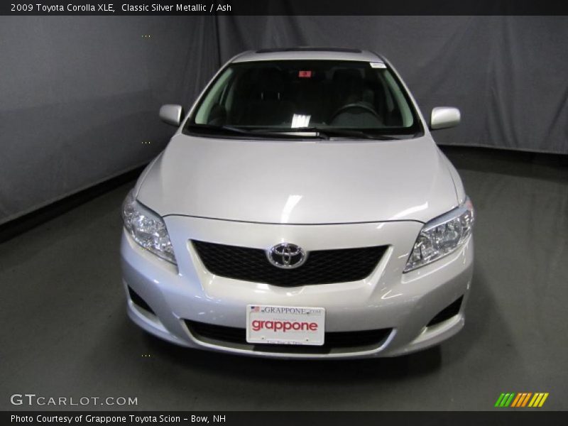 Classic Silver Metallic / Ash 2009 Toyota Corolla XLE