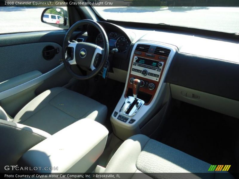 Granite Gray Metallic / Light Gray 2008 Chevrolet Equinox LT