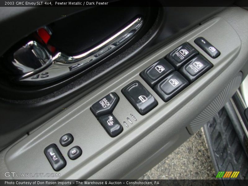 Pewter Metallic / Dark Pewter 2003 GMC Envoy SLT 4x4
