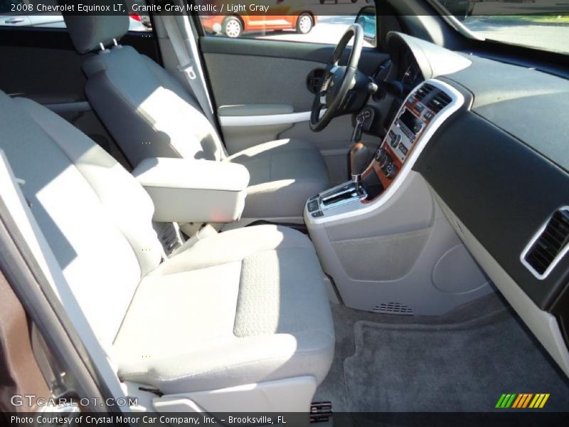 Granite Gray Metallic / Light Gray 2008 Chevrolet Equinox LT