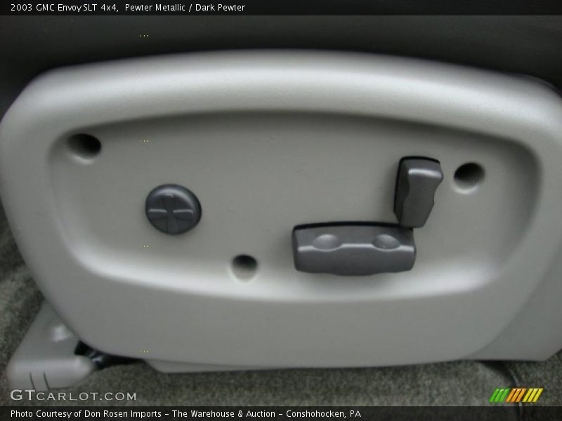 Pewter Metallic / Dark Pewter 2003 GMC Envoy SLT 4x4