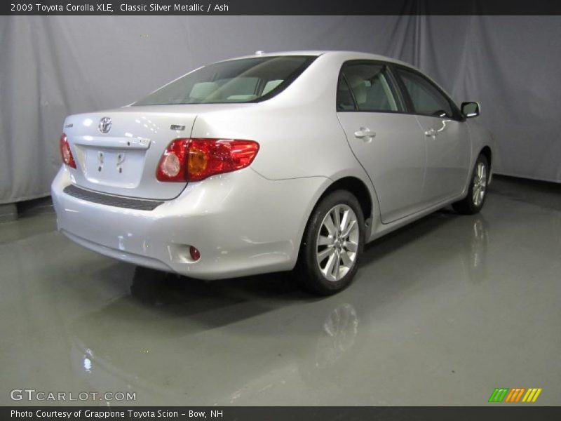 Classic Silver Metallic / Ash 2009 Toyota Corolla XLE