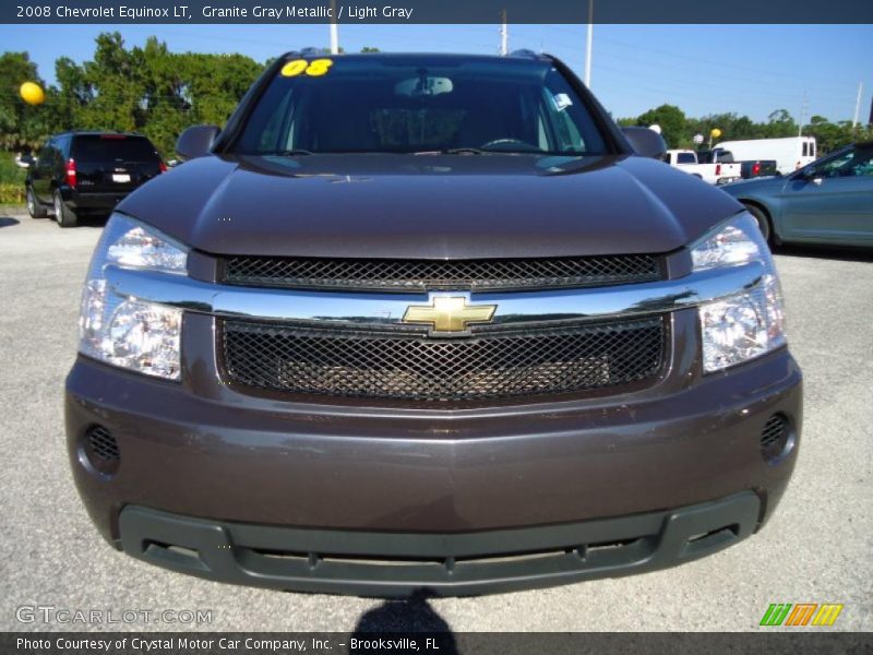 Granite Gray Metallic / Light Gray 2008 Chevrolet Equinox LT