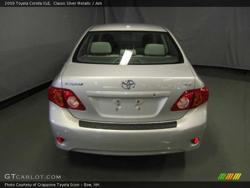 Classic Silver Metallic / Ash 2009 Toyota Corolla XLE