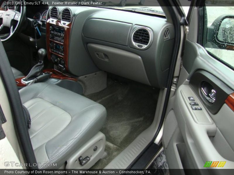 Pewter Metallic / Dark Pewter 2003 GMC Envoy SLT 4x4