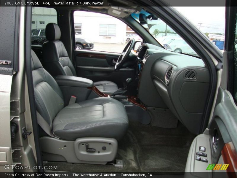 Pewter Metallic / Dark Pewter 2003 GMC Envoy SLT 4x4