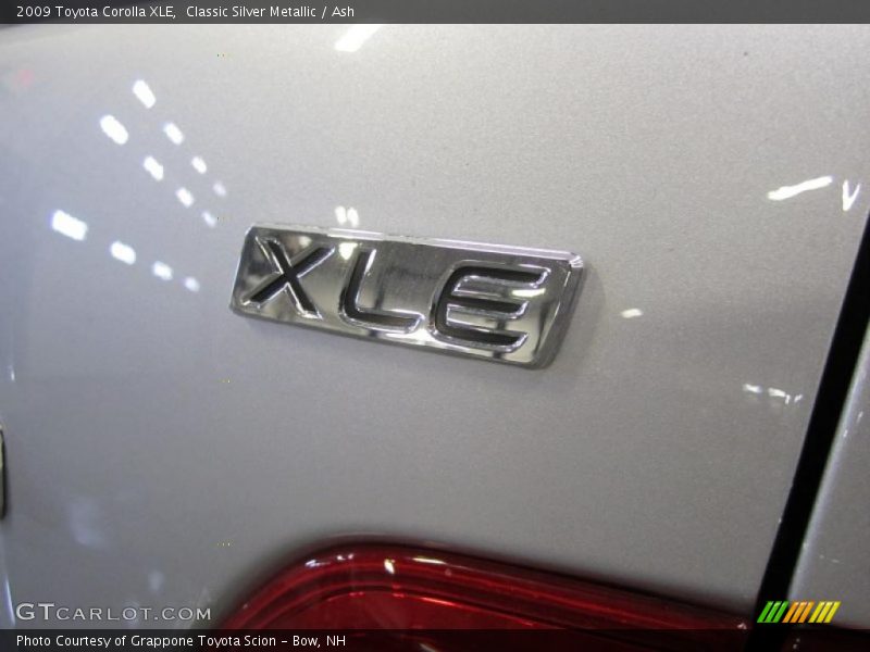 Classic Silver Metallic / Ash 2009 Toyota Corolla XLE