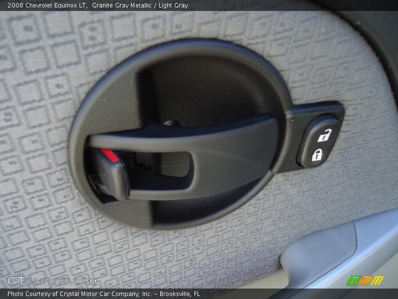 Granite Gray Metallic / Light Gray 2008 Chevrolet Equinox LT