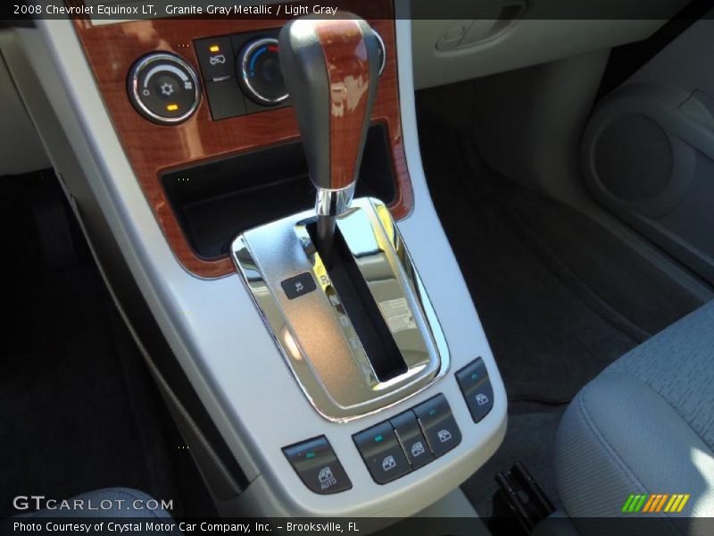 Granite Gray Metallic / Light Gray 2008 Chevrolet Equinox LT