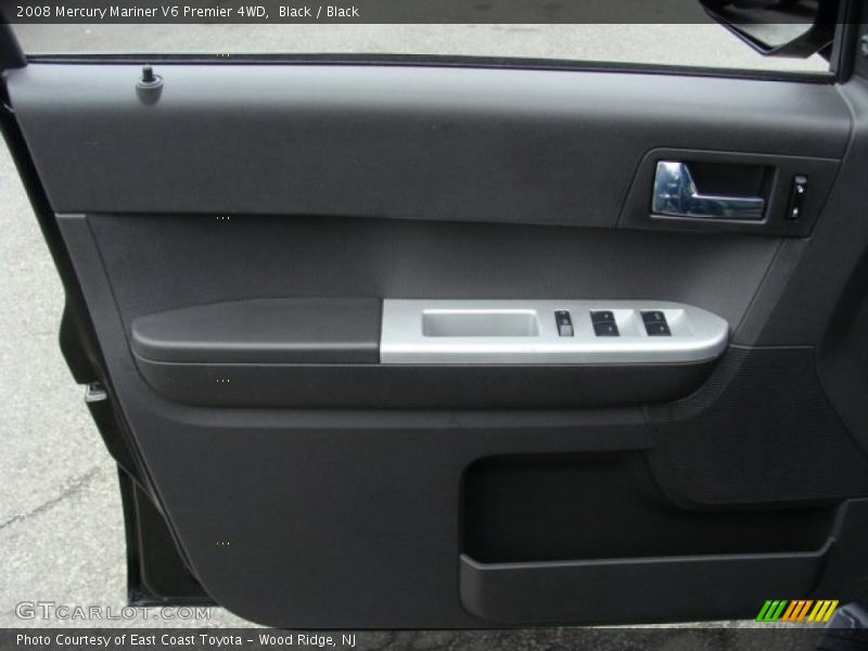 Black / Black 2008 Mercury Mariner V6 Premier 4WD