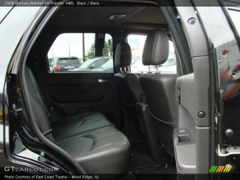 Black / Black 2008 Mercury Mariner V6 Premier 4WD