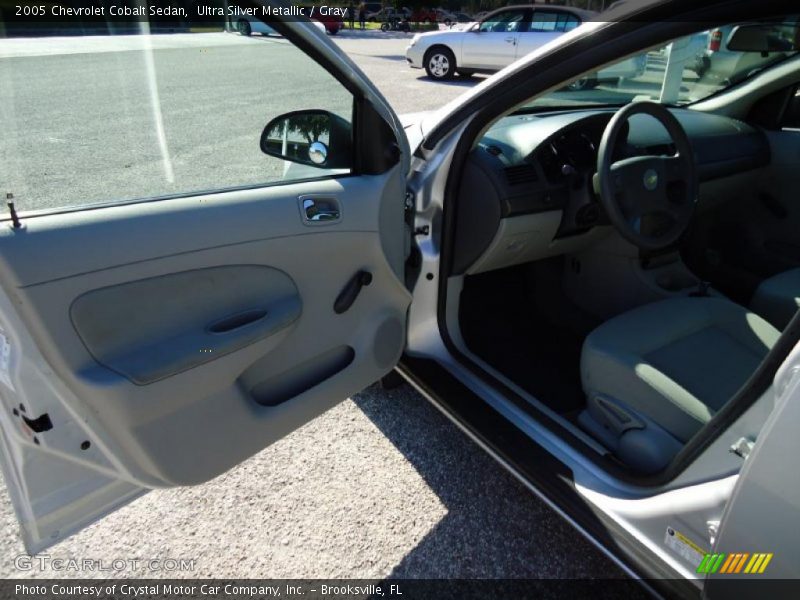 Ultra Silver Metallic / Gray 2005 Chevrolet Cobalt Sedan