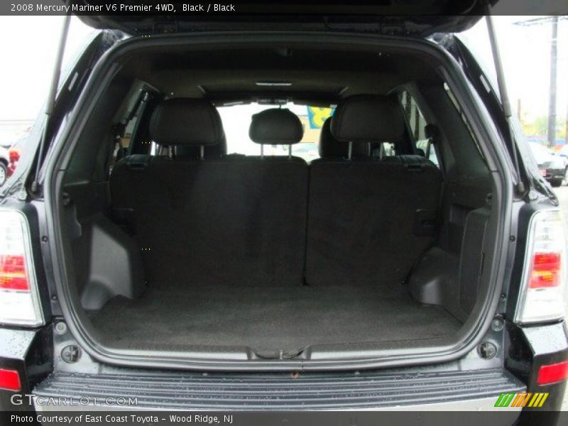 Black / Black 2008 Mercury Mariner V6 Premier 4WD