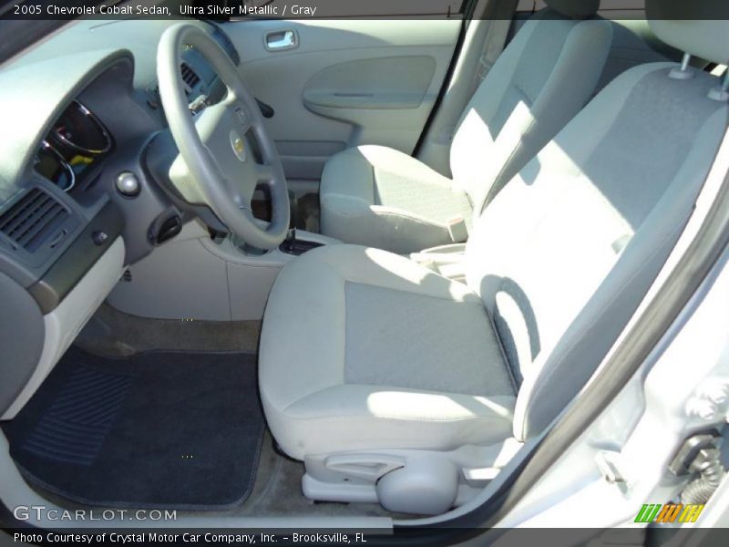 Ultra Silver Metallic / Gray 2005 Chevrolet Cobalt Sedan