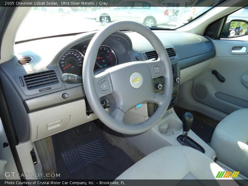 Ultra Silver Metallic / Gray 2005 Chevrolet Cobalt Sedan