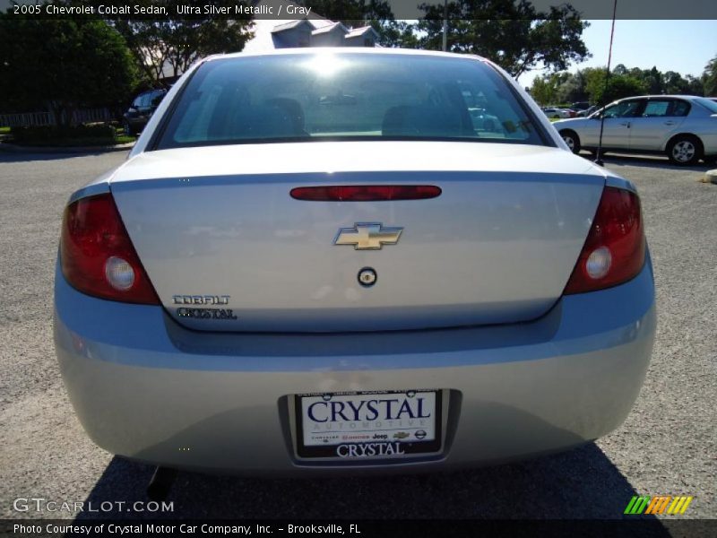 Ultra Silver Metallic / Gray 2005 Chevrolet Cobalt Sedan