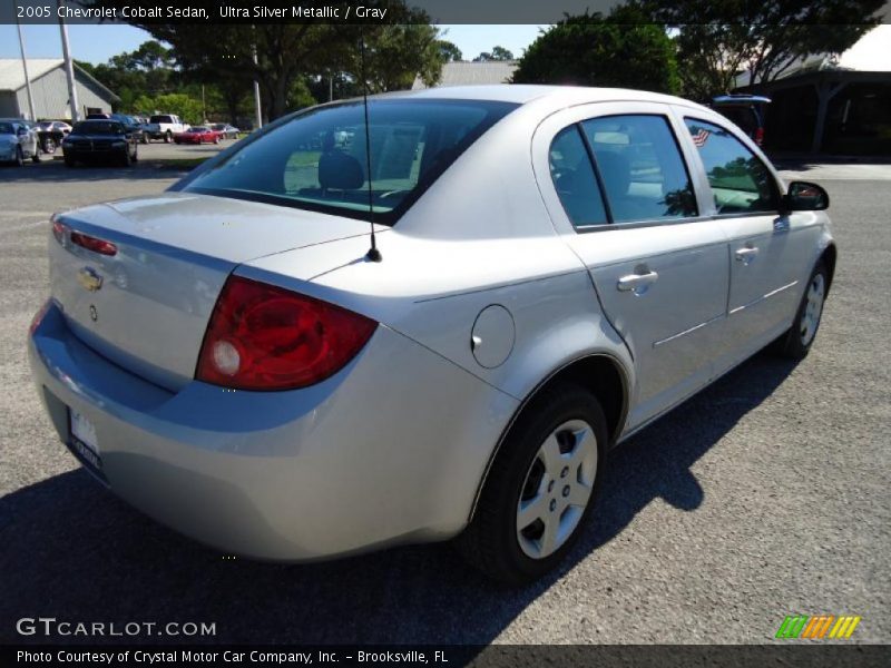 Ultra Silver Metallic / Gray 2005 Chevrolet Cobalt Sedan
