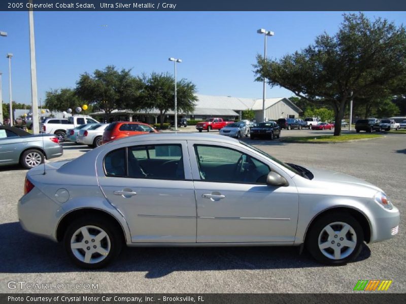 Ultra Silver Metallic / Gray 2005 Chevrolet Cobalt Sedan