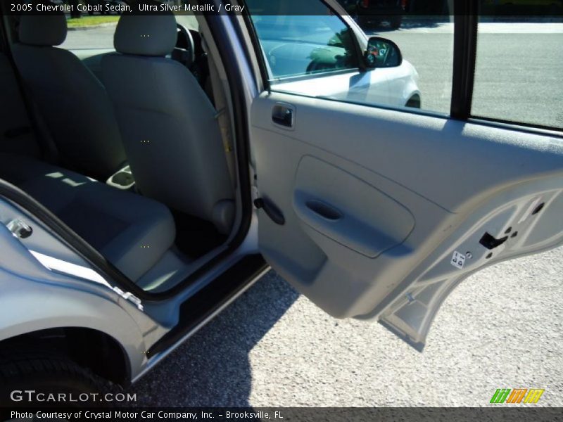 Ultra Silver Metallic / Gray 2005 Chevrolet Cobalt Sedan