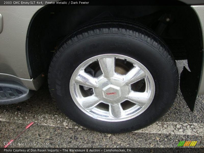 Pewter Metallic / Dark Pewter 2003 GMC Envoy SLT 4x4