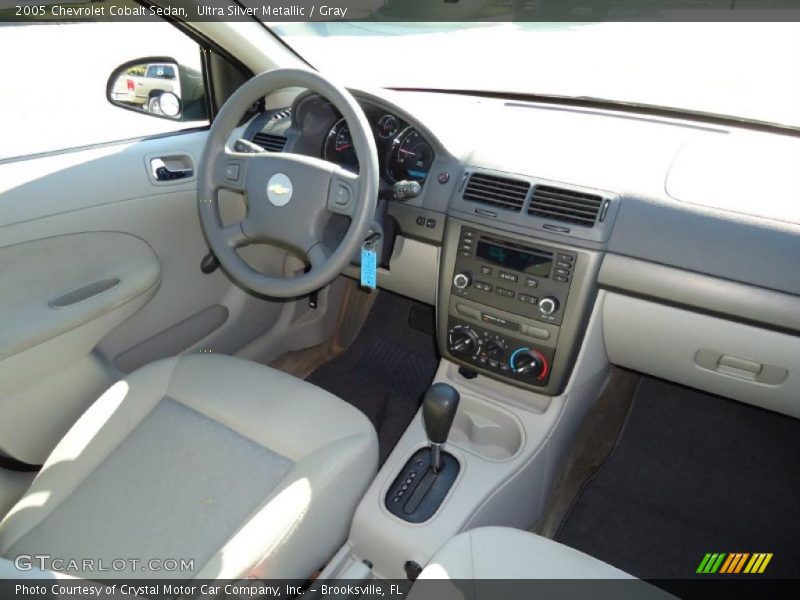 Ultra Silver Metallic / Gray 2005 Chevrolet Cobalt Sedan