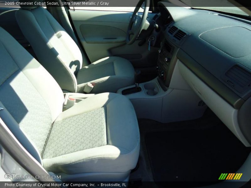 Ultra Silver Metallic / Gray 2005 Chevrolet Cobalt Sedan