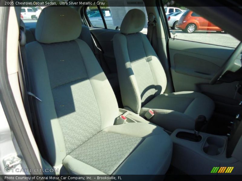 Ultra Silver Metallic / Gray 2005 Chevrolet Cobalt Sedan