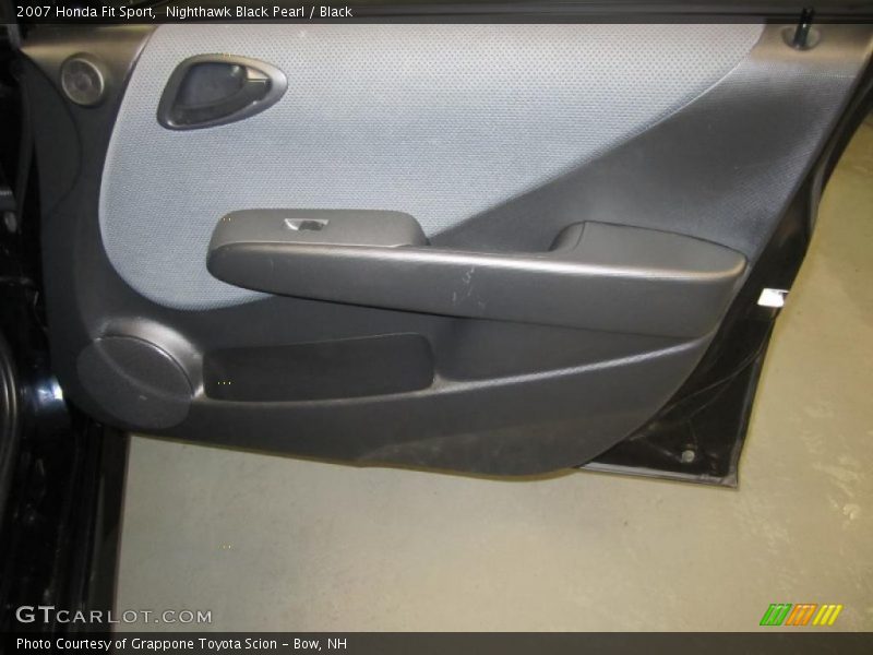 Nighthawk Black Pearl / Black 2007 Honda Fit Sport