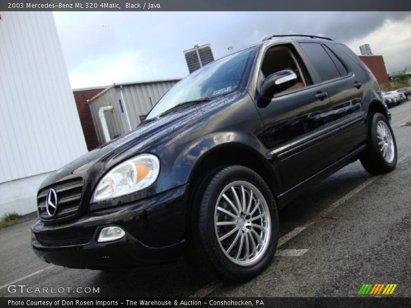 Black / Java 2003 Mercedes-Benz ML 320 4Matic