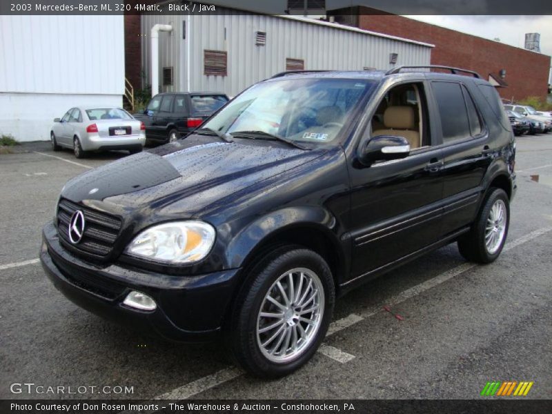 Black / Java 2003 Mercedes-Benz ML 320 4Matic
