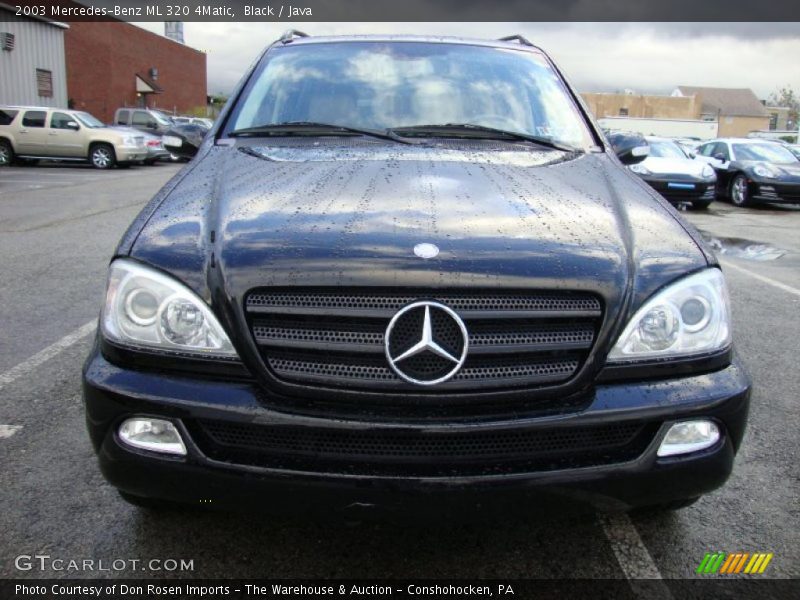 Black / Java 2003 Mercedes-Benz ML 320 4Matic