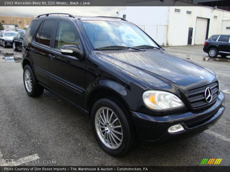 Black / Java 2003 Mercedes-Benz ML 320 4Matic