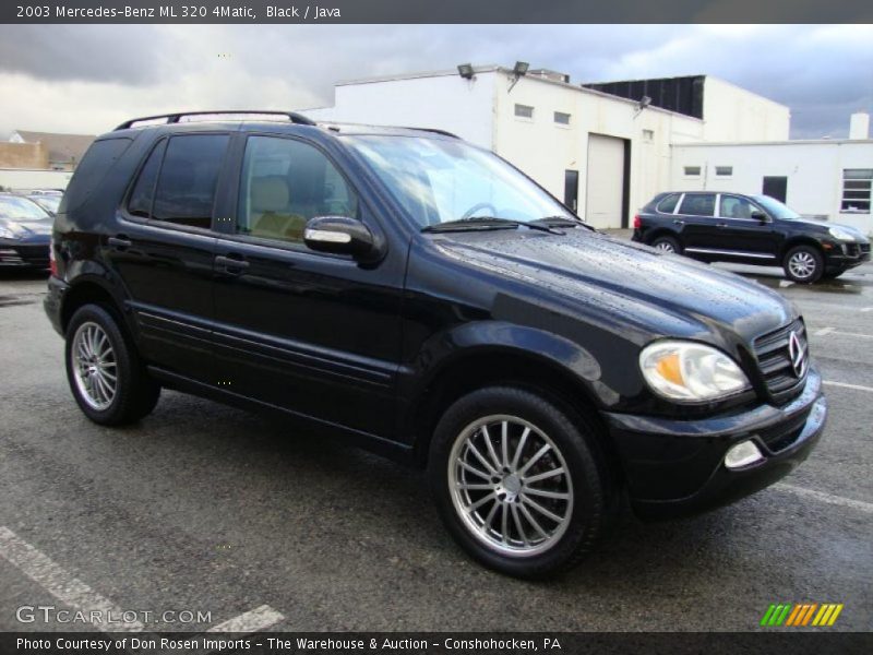 Black / Java 2003 Mercedes-Benz ML 320 4Matic