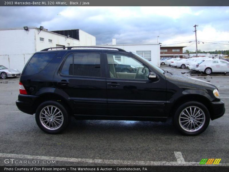 Black / Java 2003 Mercedes-Benz ML 320 4Matic