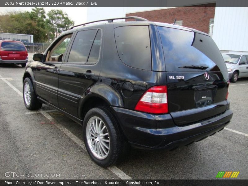Black / Java 2003 Mercedes-Benz ML 320 4Matic