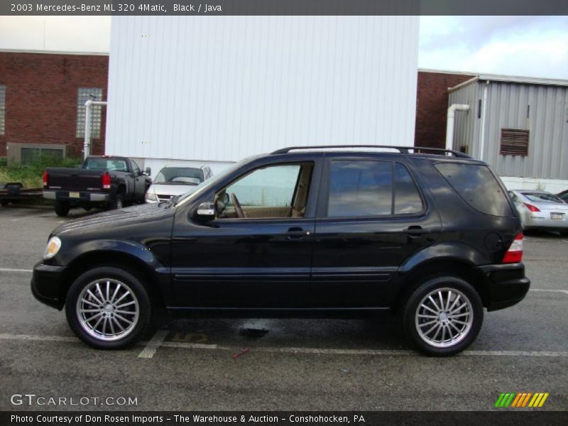 Black / Java 2003 Mercedes-Benz ML 320 4Matic