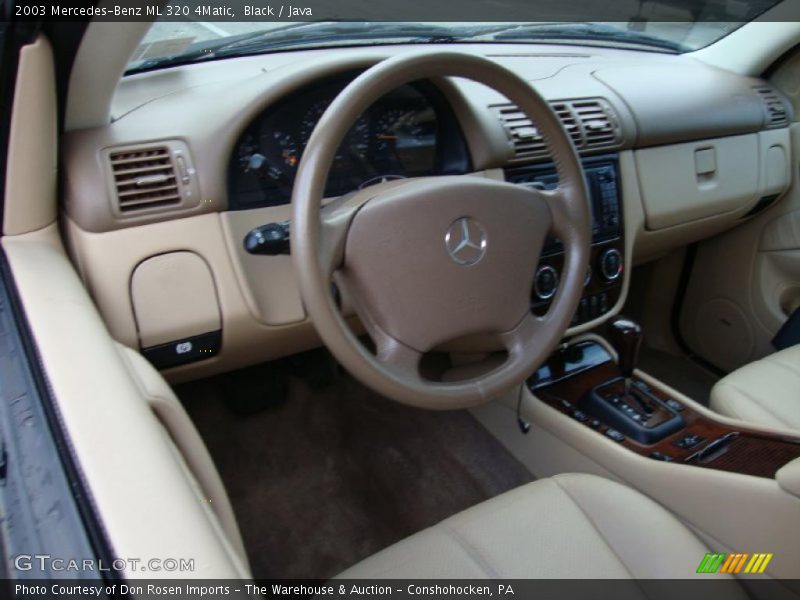 Black / Java 2003 Mercedes-Benz ML 320 4Matic