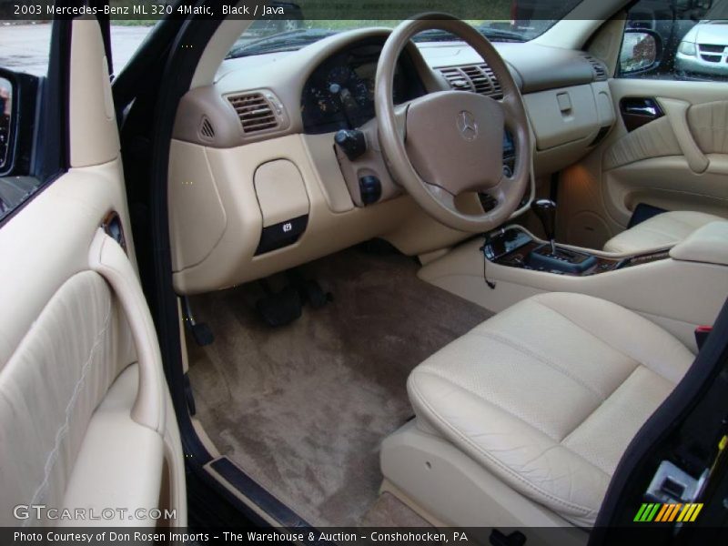 Black / Java 2003 Mercedes-Benz ML 320 4Matic