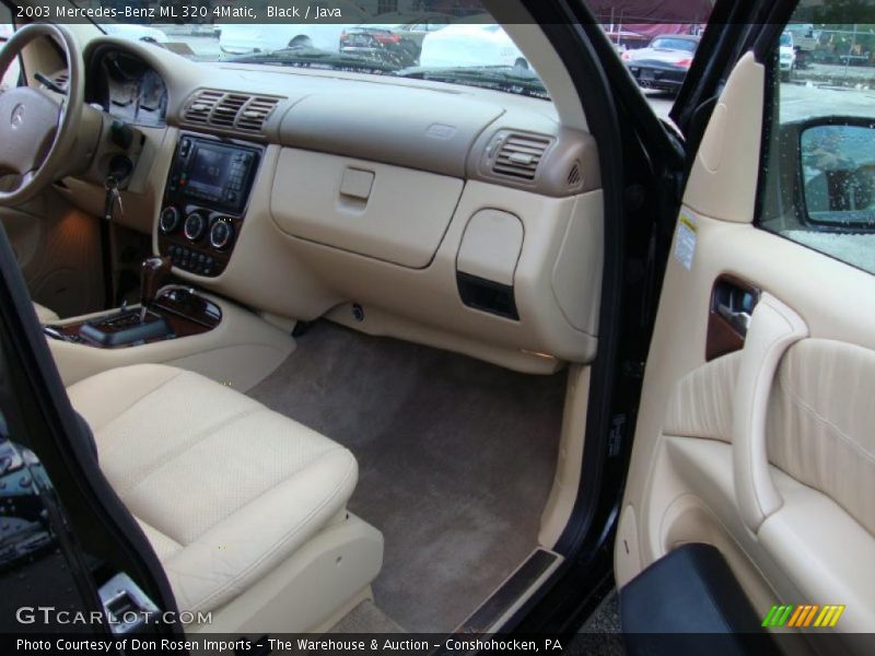 Black / Java 2003 Mercedes-Benz ML 320 4Matic