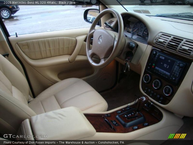 Black / Java 2003 Mercedes-Benz ML 320 4Matic