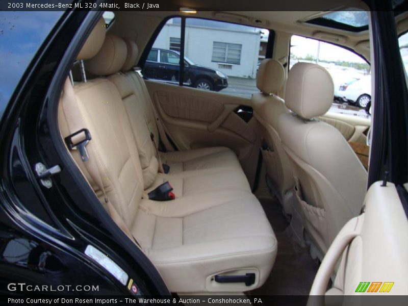 Black / Java 2003 Mercedes-Benz ML 320 4Matic