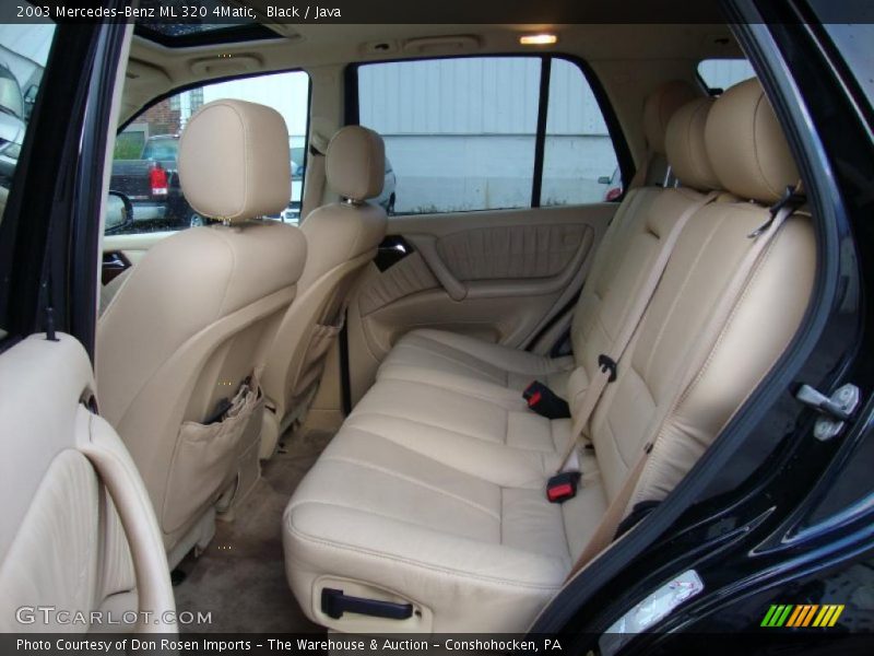 Black / Java 2003 Mercedes-Benz ML 320 4Matic