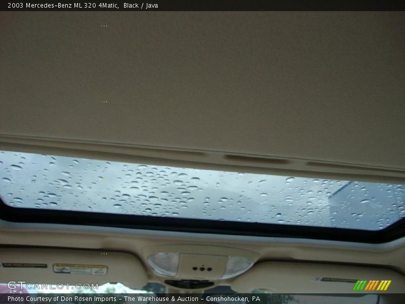 Black / Java 2003 Mercedes-Benz ML 320 4Matic