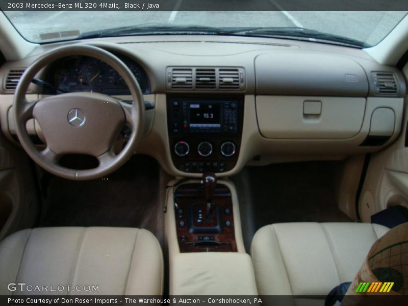 Black / Java 2003 Mercedes-Benz ML 320 4Matic