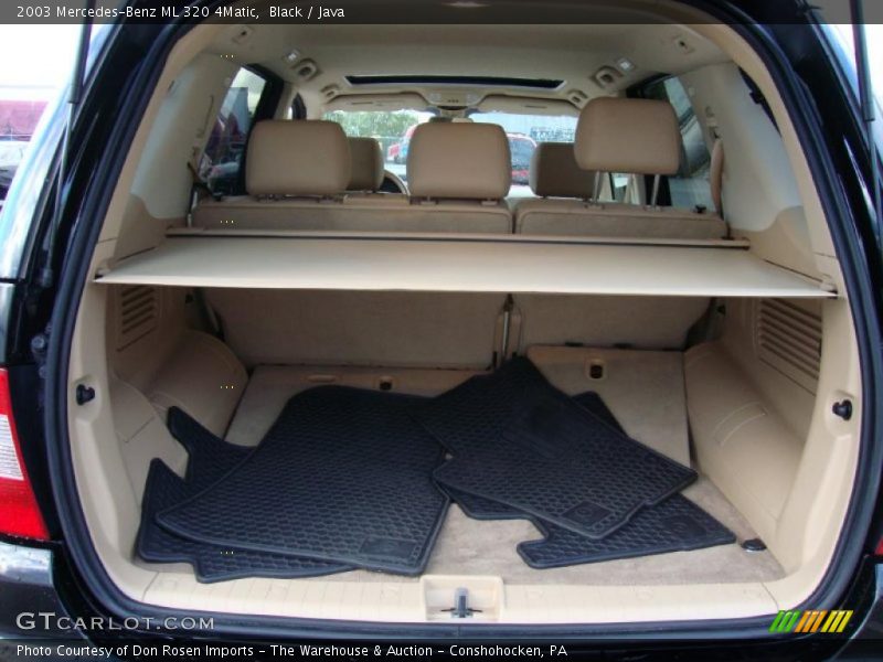 Black / Java 2003 Mercedes-Benz ML 320 4Matic